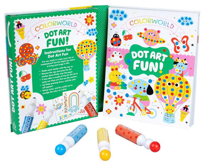 ColorWorld: Dot Art Fun! by Editors of Silver Dolphin Books: Kit - Paperback
