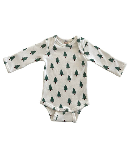 Trees / Organic Long Sleeve Bodysuit