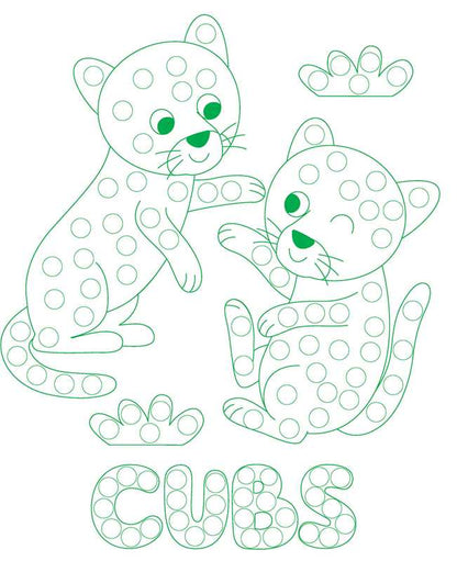 ColorWorld: Dot Art Fun! by Editors of Silver Dolphin Books: Kit - Paperback