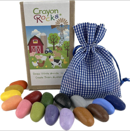 Crayon Rocks Barnyard Themed Box-Customer Favorite