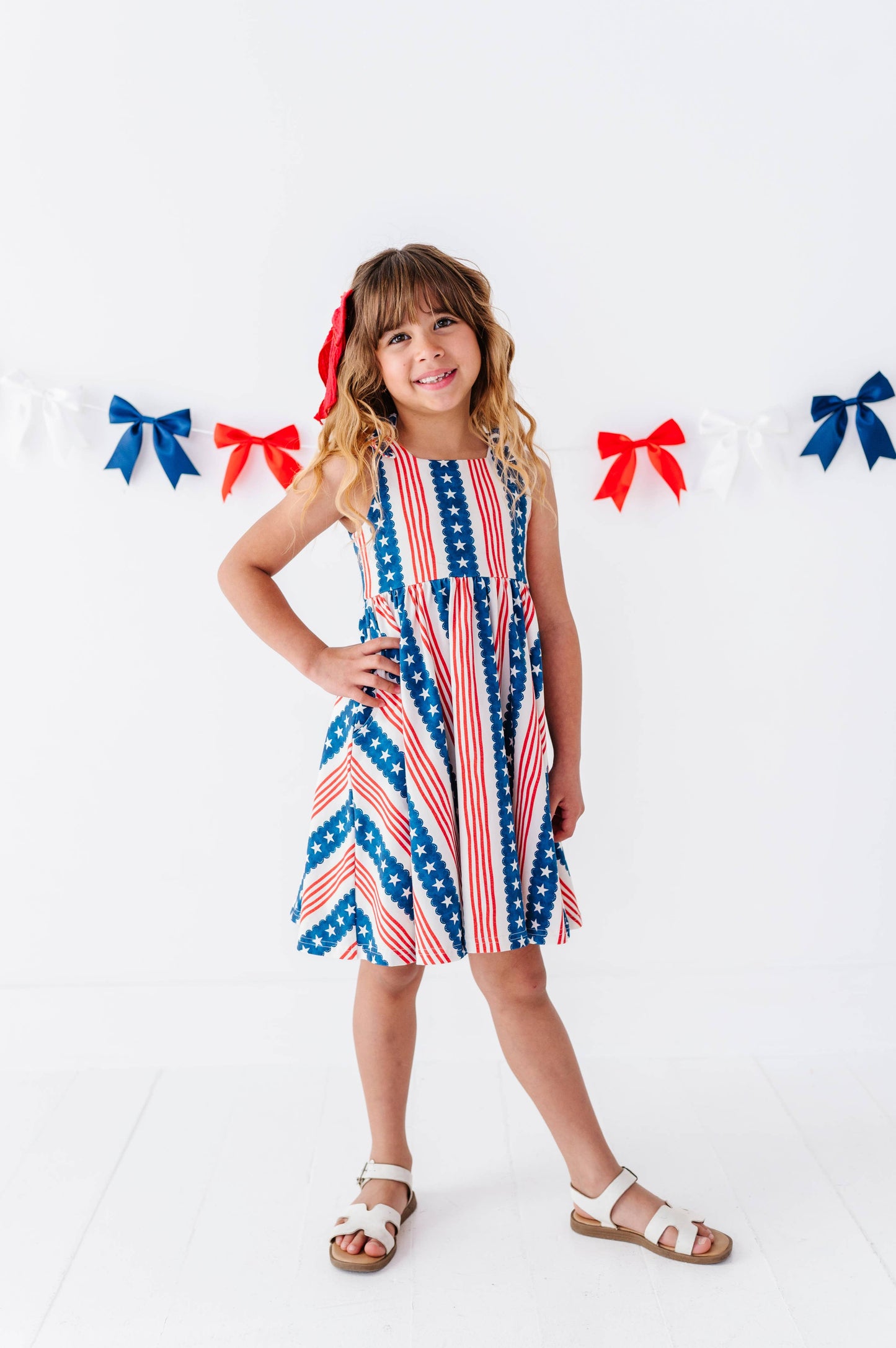 Parade Day Scallop Stripes | TWIRL DRESS