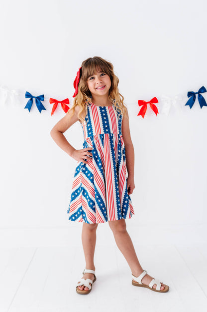 Parade Day Scallop Stripes | TWIRL DRESS
