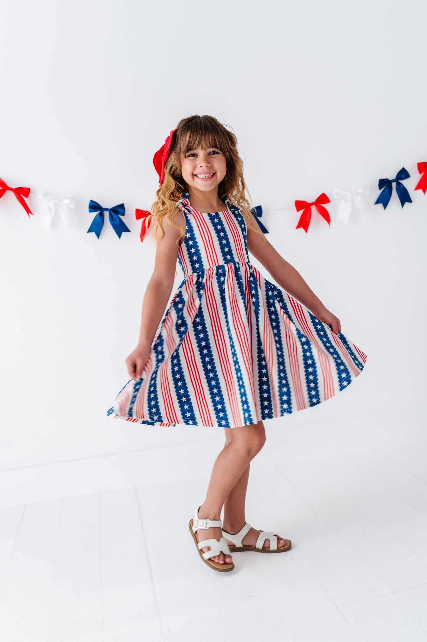 Parade Day Scallop Stripes | TWIRL DRESS