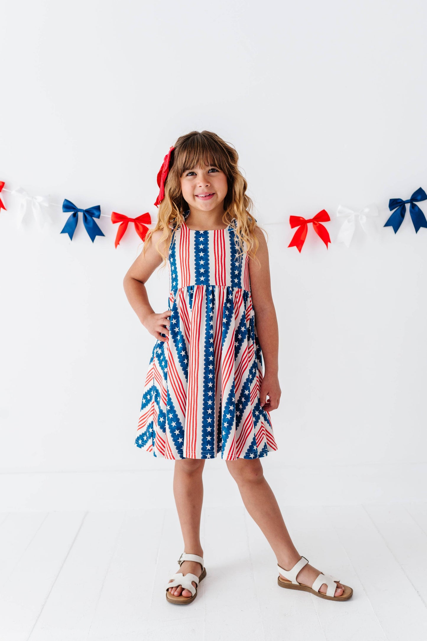 Parade Day Scallop Stripes | TWIRL DRESS