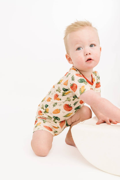 Farm Fresh Bamboo Shorts Set