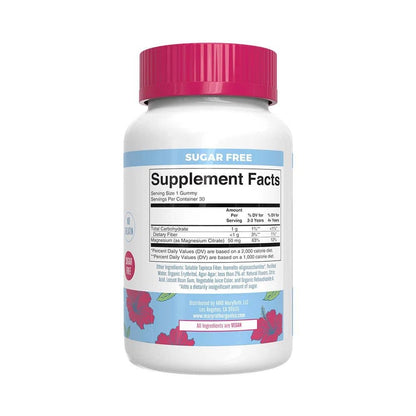 Kids Magnesium Calm Gummies, Hibiscus, Dietary Supplement