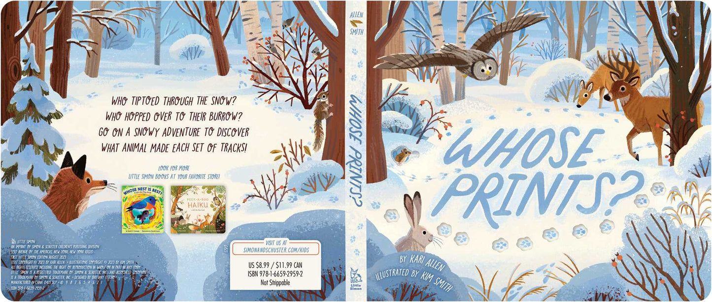 Whose Prints? by Kari Allen: Board Books