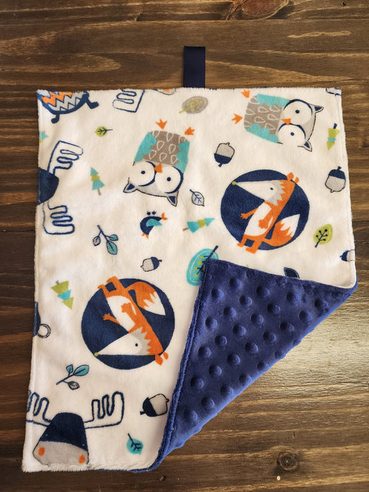 Woodland Critters Snuggle Blanket