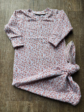 Load image into Gallery viewer, Tiny Flower Handmade Knotted Baby Gown
