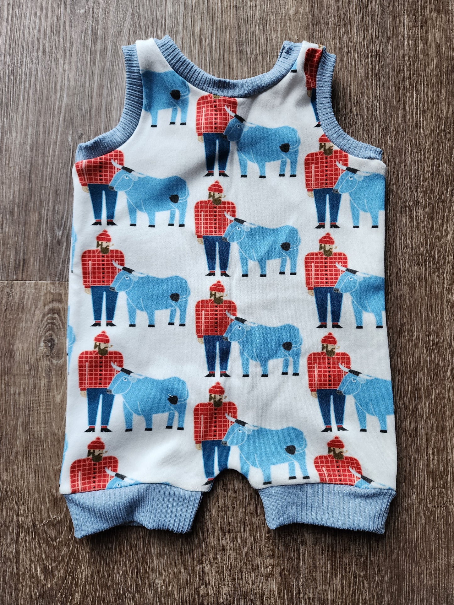 Paul and Babe Shortie Romper