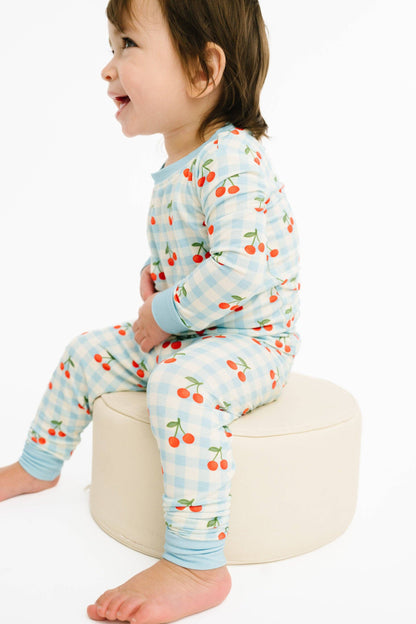Cherry Picnic Bamboo Set