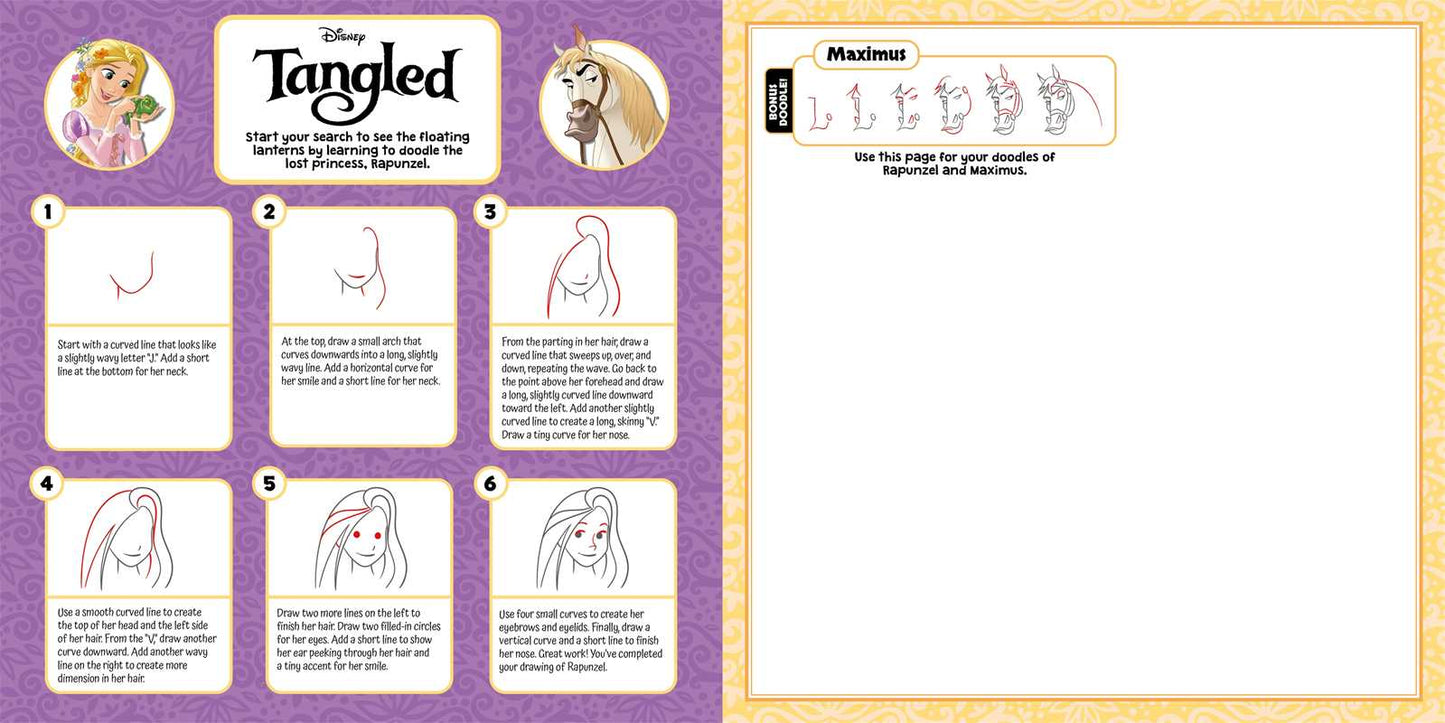 Disney Doodles: Learn to Draw Favorite Disney Characters by IglooBooks: Kit - Paperback