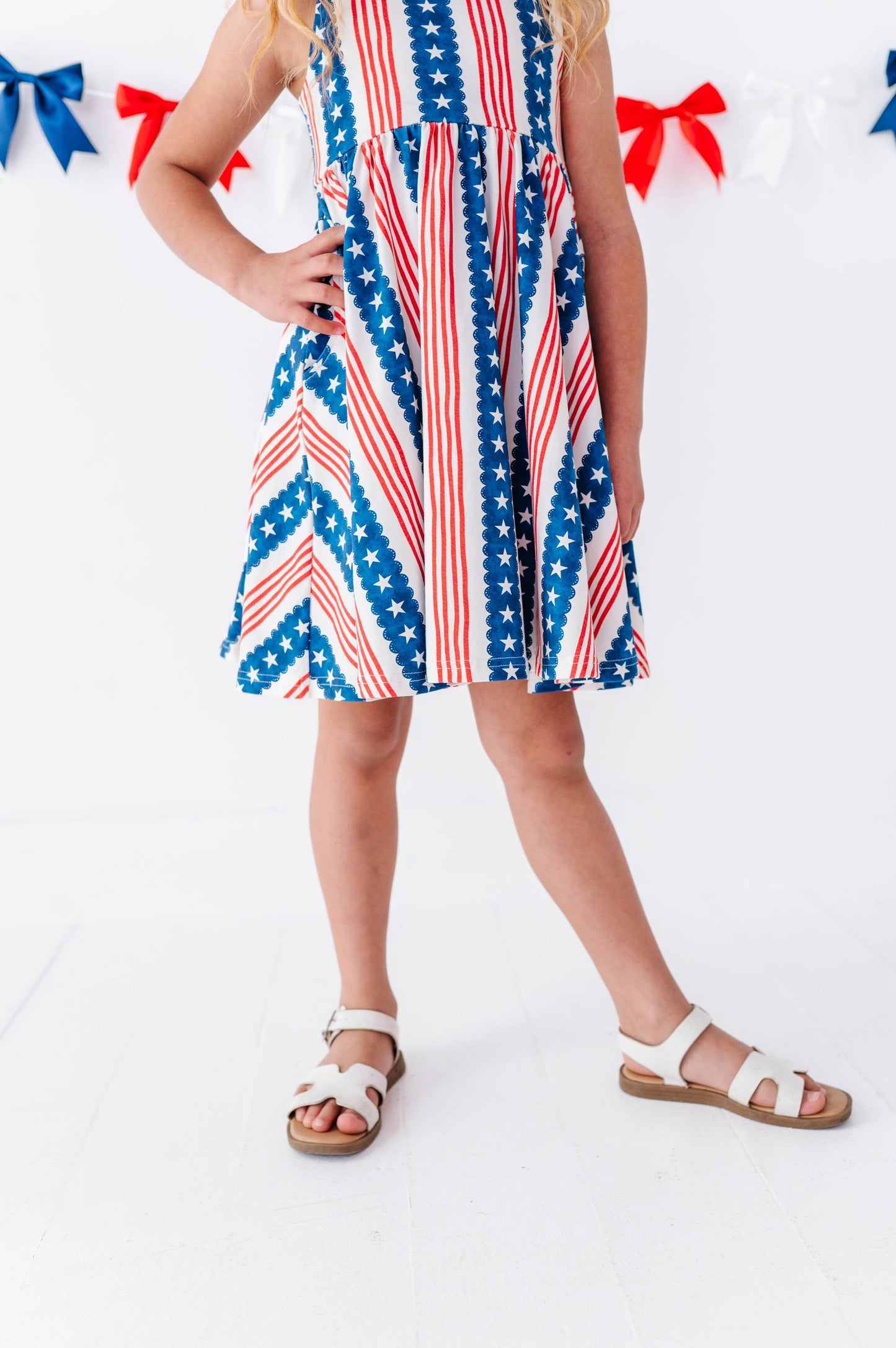 Parade Day Scallop Stripes | TWIRL DRESS