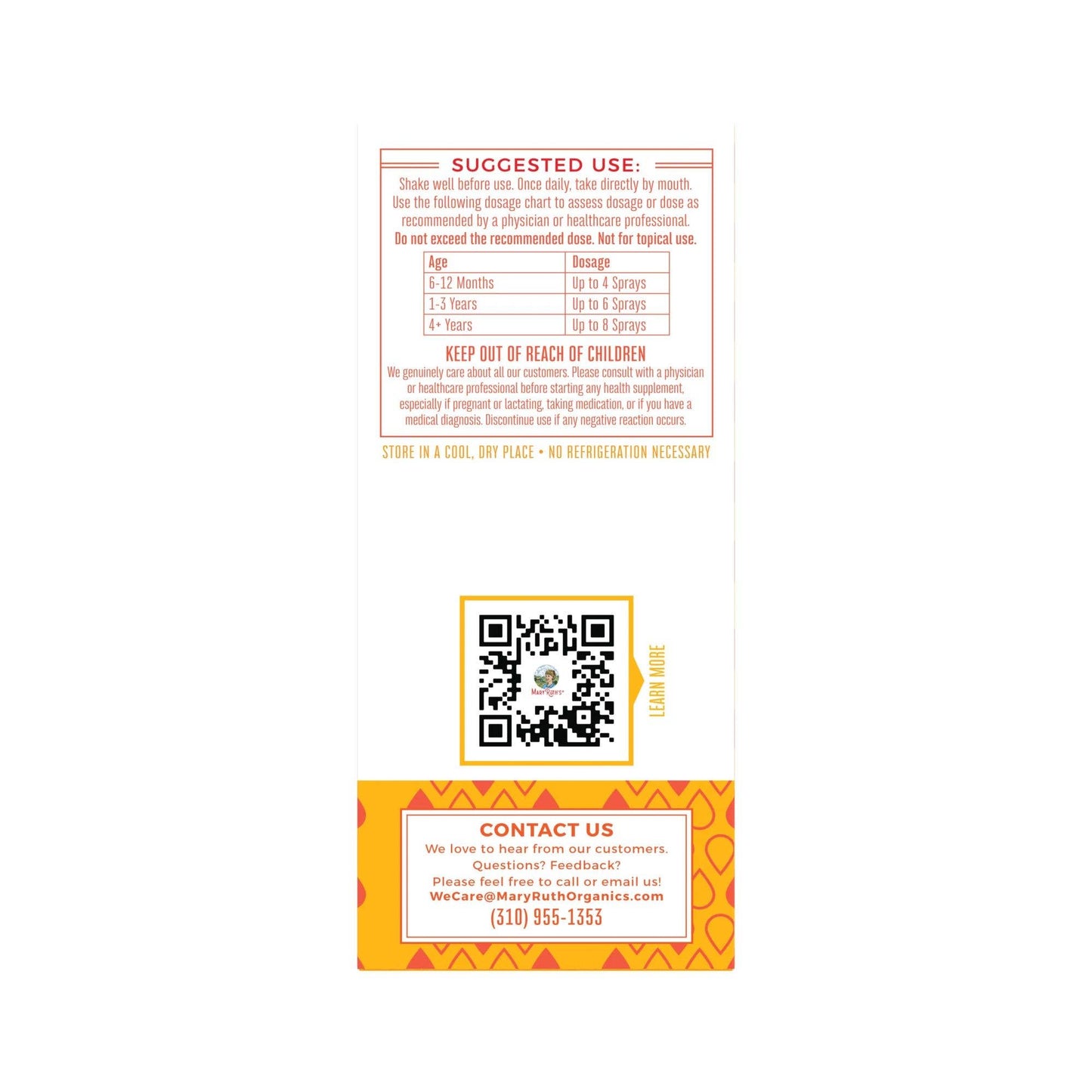 Organic Vitamin D3 + K2 Liquid Spray, Vegan, Supplement