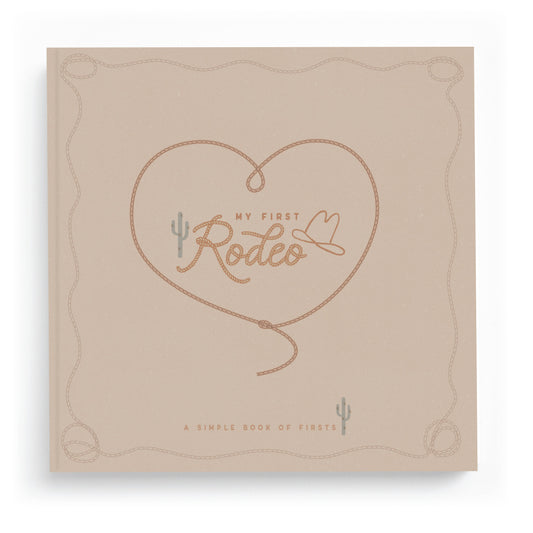 My First Rodeo Baby Memory Book