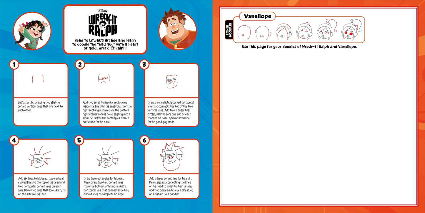 Disney Doodles: Learn to Draw Favorite Disney Characters by IglooBooks: Kit - Paperback