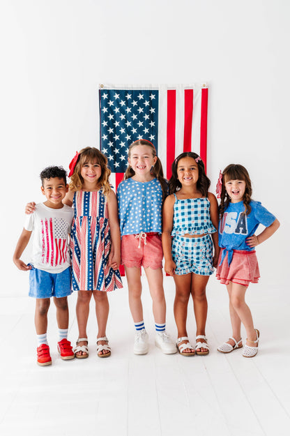 Parade Day Scallop Stripes | TWIRL DRESS