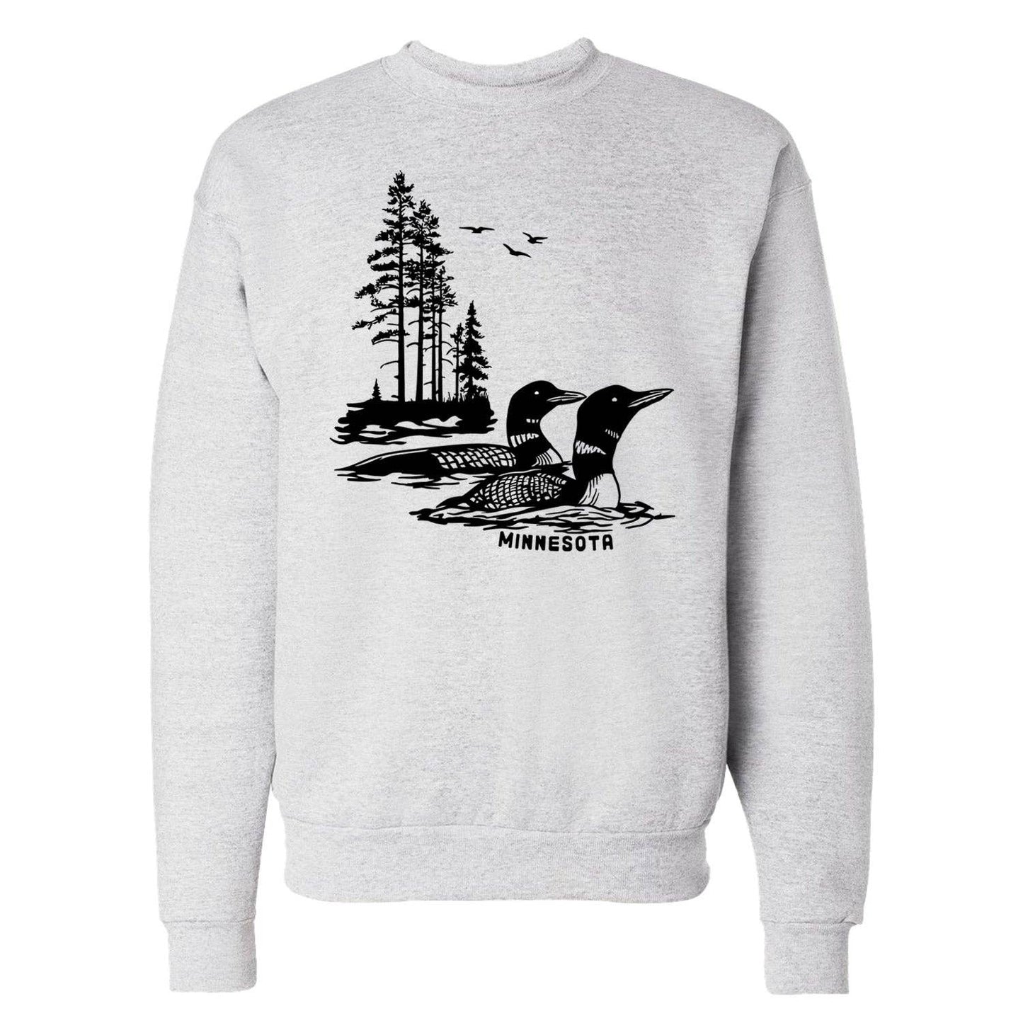 Vintage Loons Crewneck: Ash
