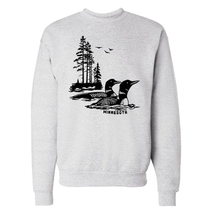 Vintage Loons Crewneck: Ash