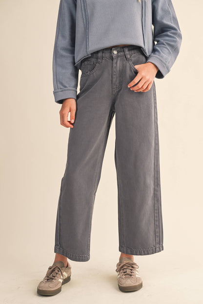 TWEEN KIDS GIRLS BARREL PANTS
