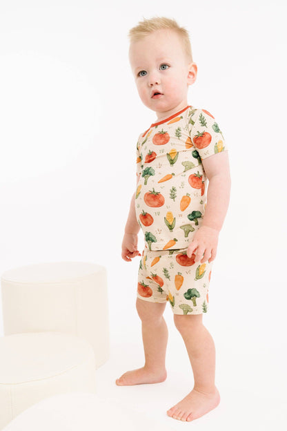 Farm Fresh Bamboo Shorts Set