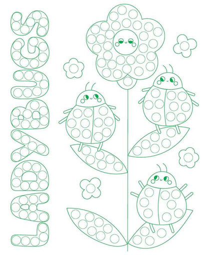 ColorWorld: Dot Art Fun! by Editors of Silver Dolphin Books: Kit - Paperback