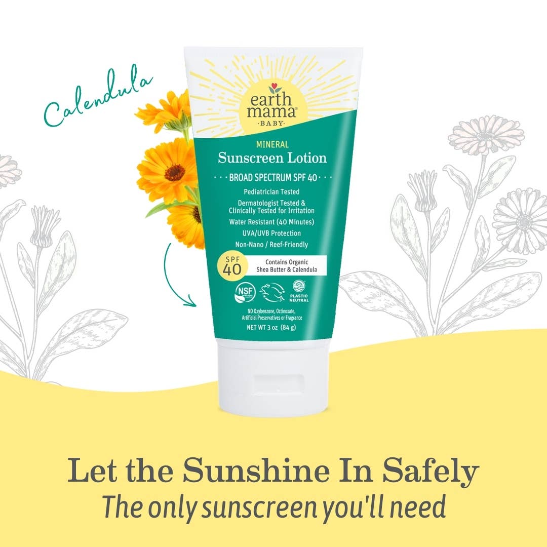 Baby Mineral Sunscreen Lotion - SPF 40