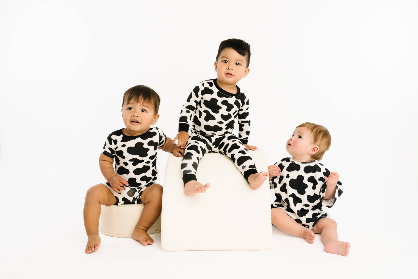 Classic Cow Bamboo Set