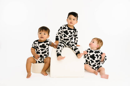 Classic Cow Bamboo Set