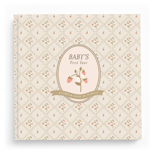Cottage Garden Baby Memory Book