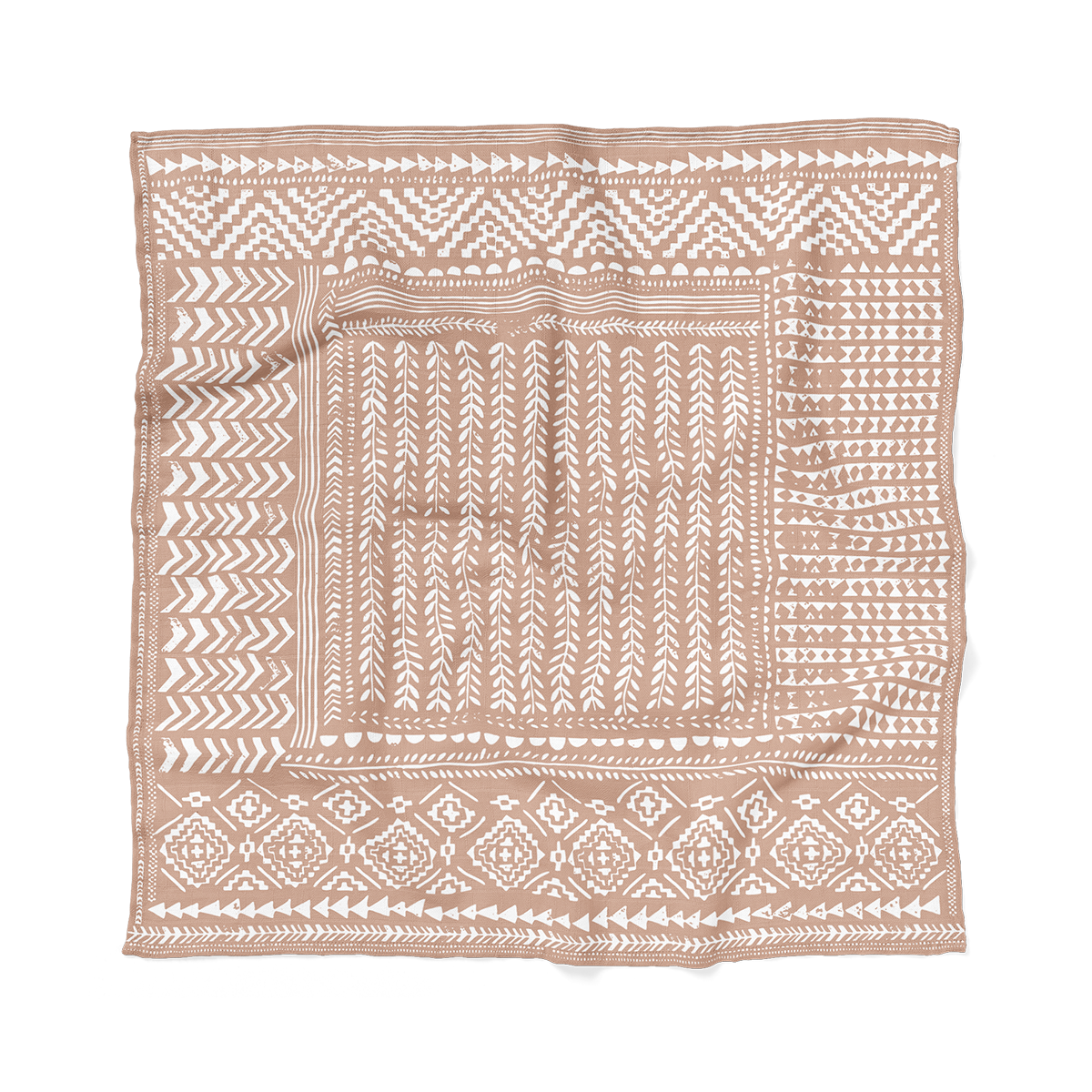 Muslin Swaddle Baby Blanket - Tapestry Swaddle: Green Spruce