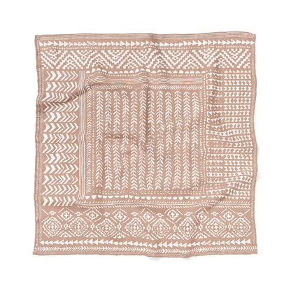 Muslin Swaddle Baby Blanket - Tapestry Swaddle: Green Spruce