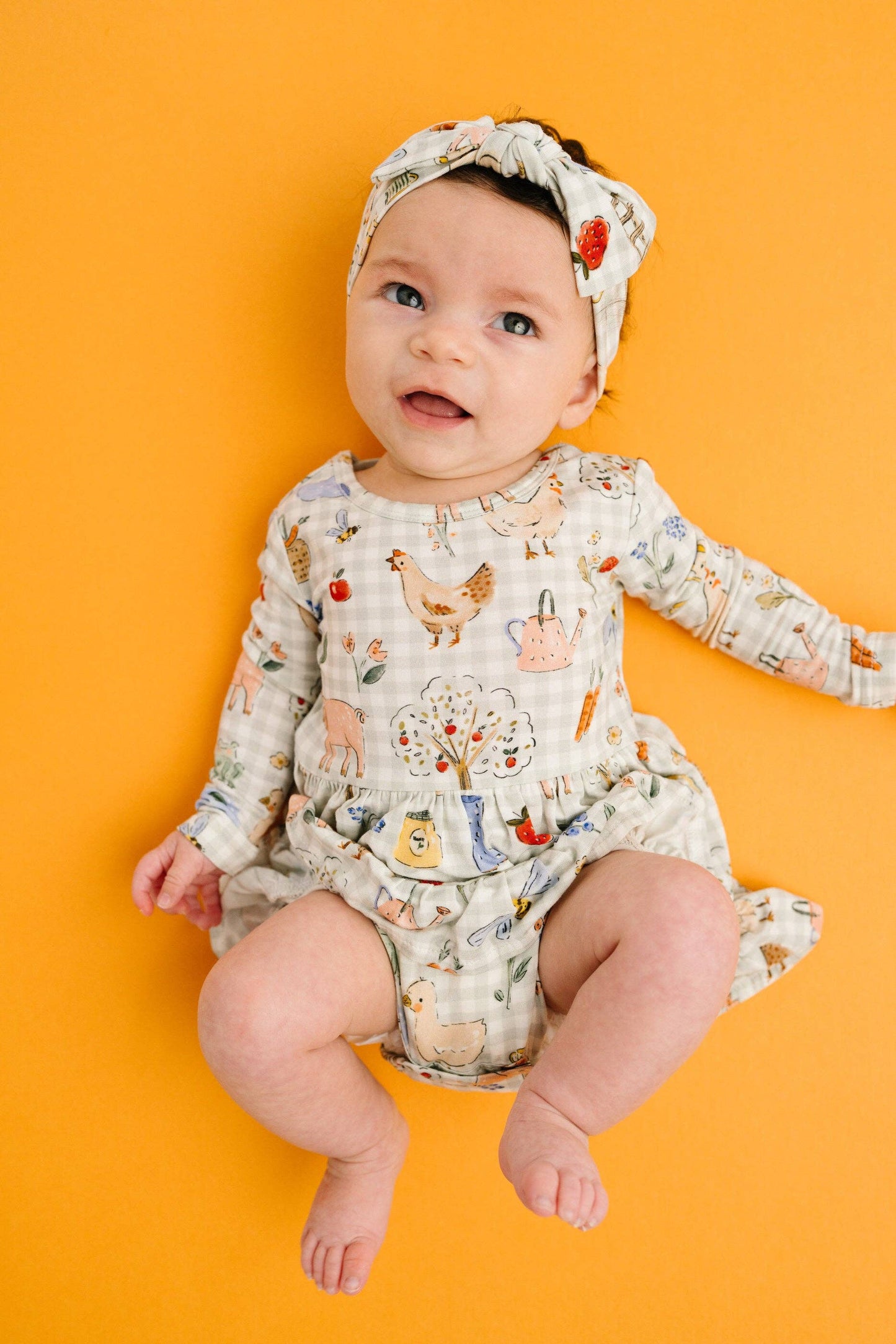 Farm Days Bodysuit Bamboo Dress