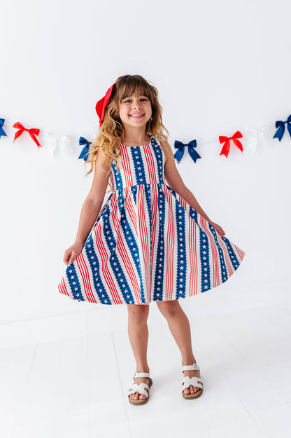 Parade Day Scallop Stripes | TWIRL DRESS