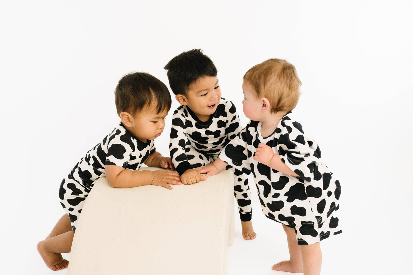 Classic Cow Bamboo Set
