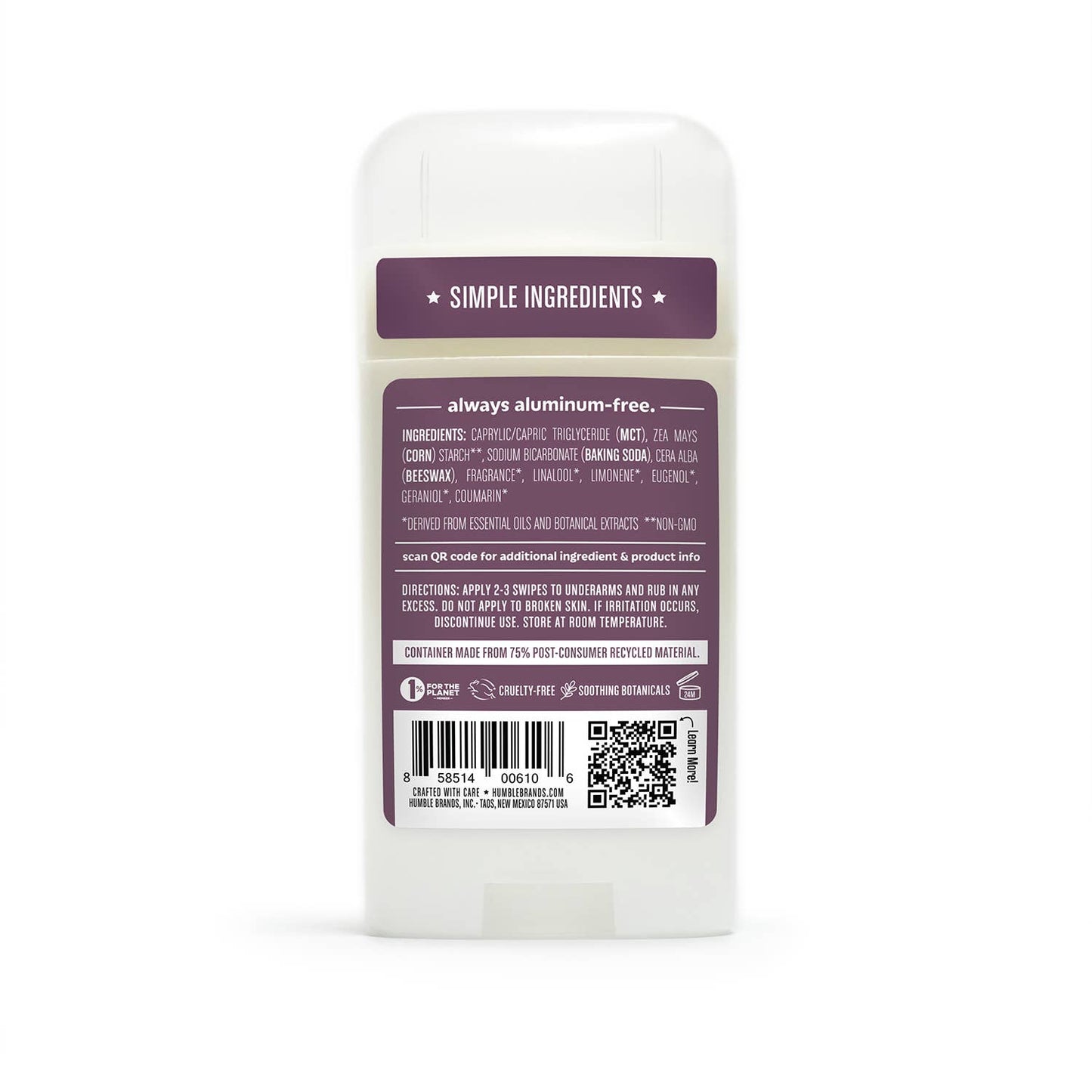 Lavender & Holy Basil Original Deodorant