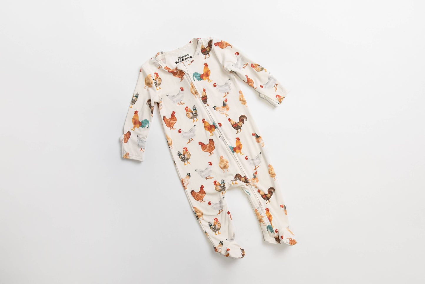 Bamboo AFC Chicken Baby Pajamas