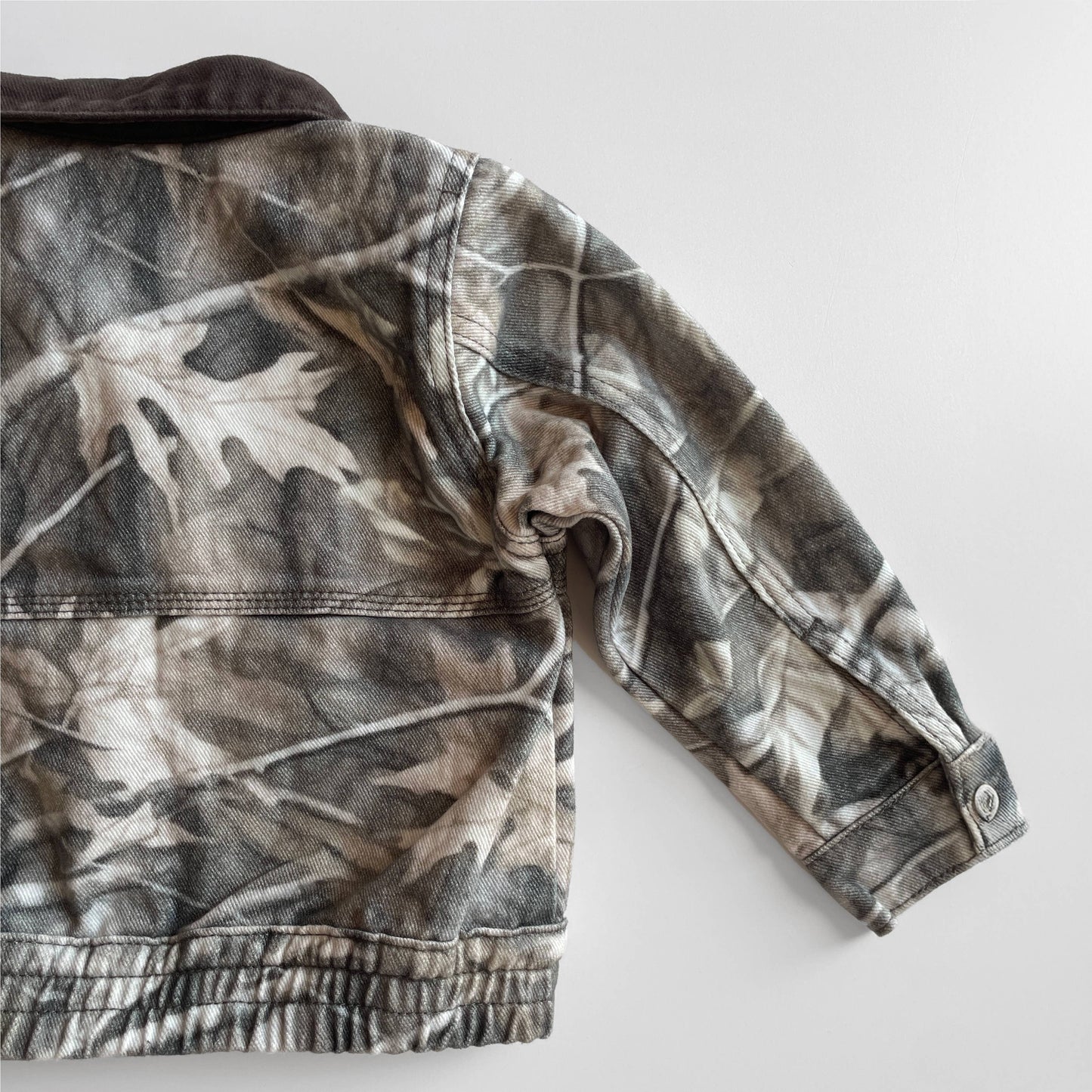 Toddler Camo Denim Jacket