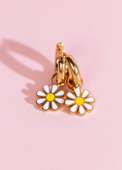 White Daisy Charms