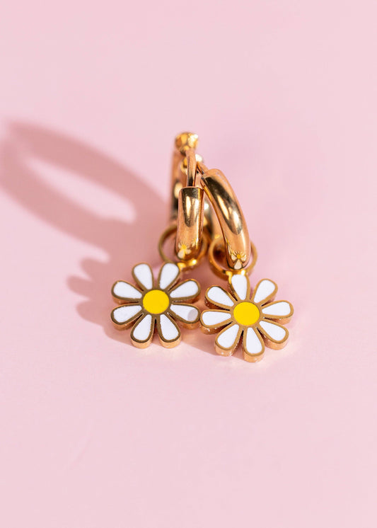 White Daisy Charms