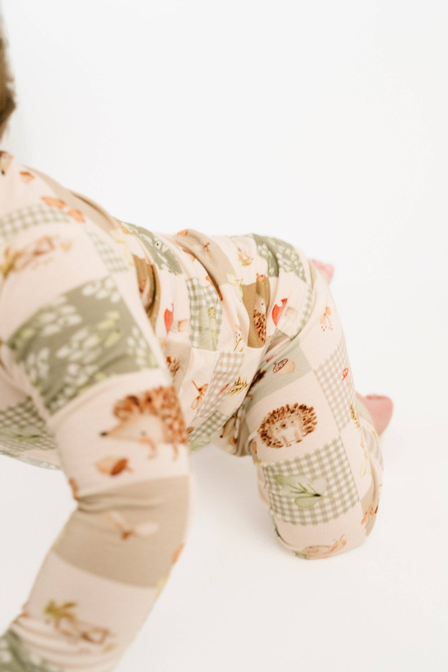 Hedgehog Patchwork Bamboo Set