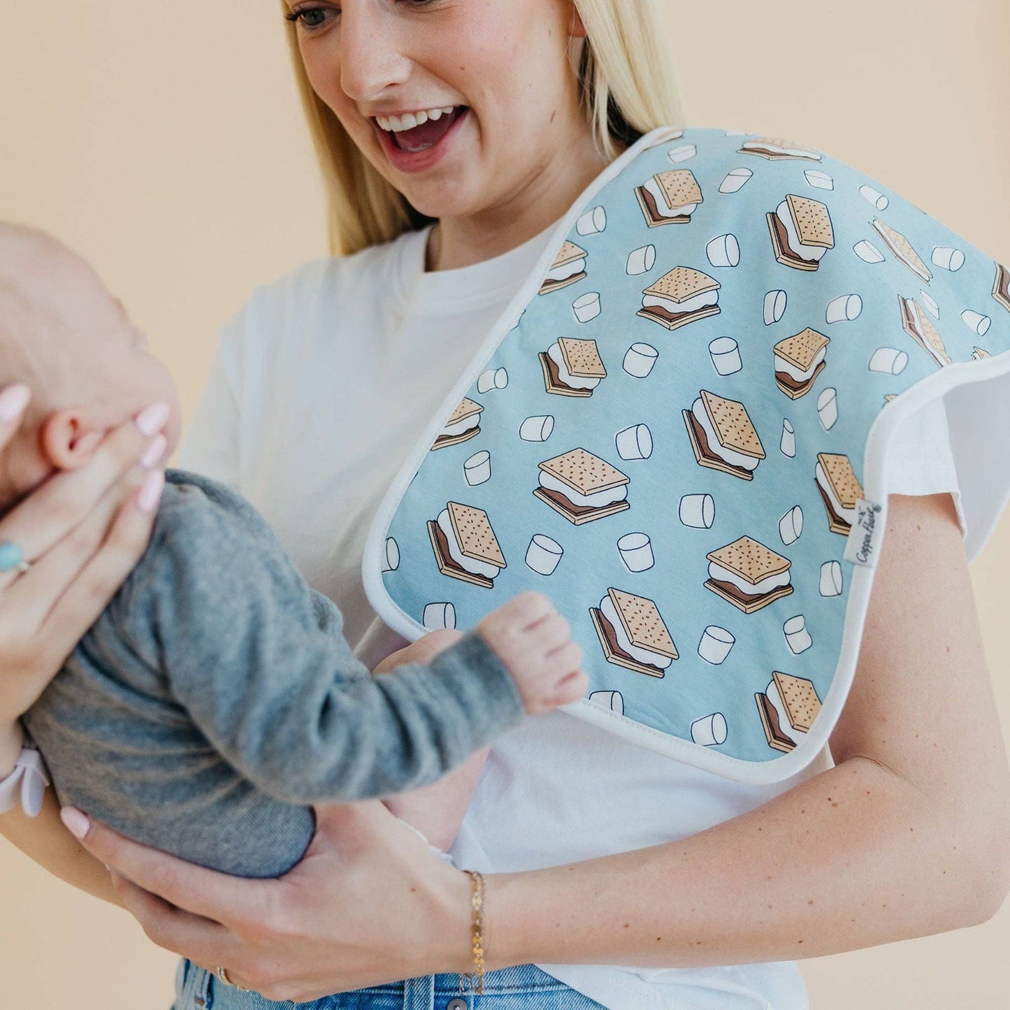 3 Pack Premium Burp Cloths - Bridger