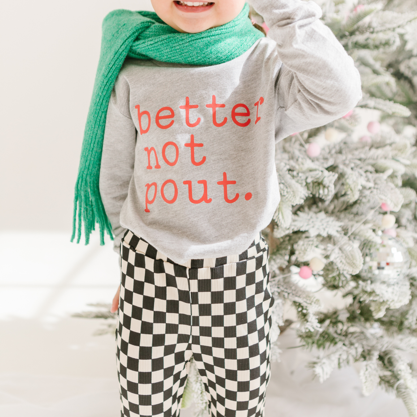 Better Not Pout Toddler and Youth Christmas Shirt