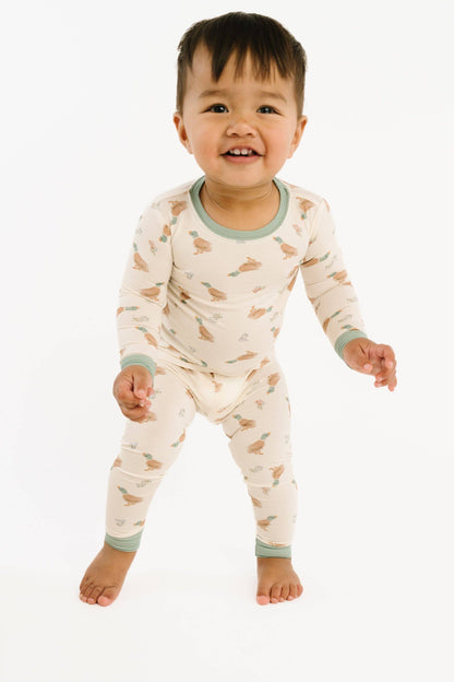 Little Mallard Duck Bamboo Set