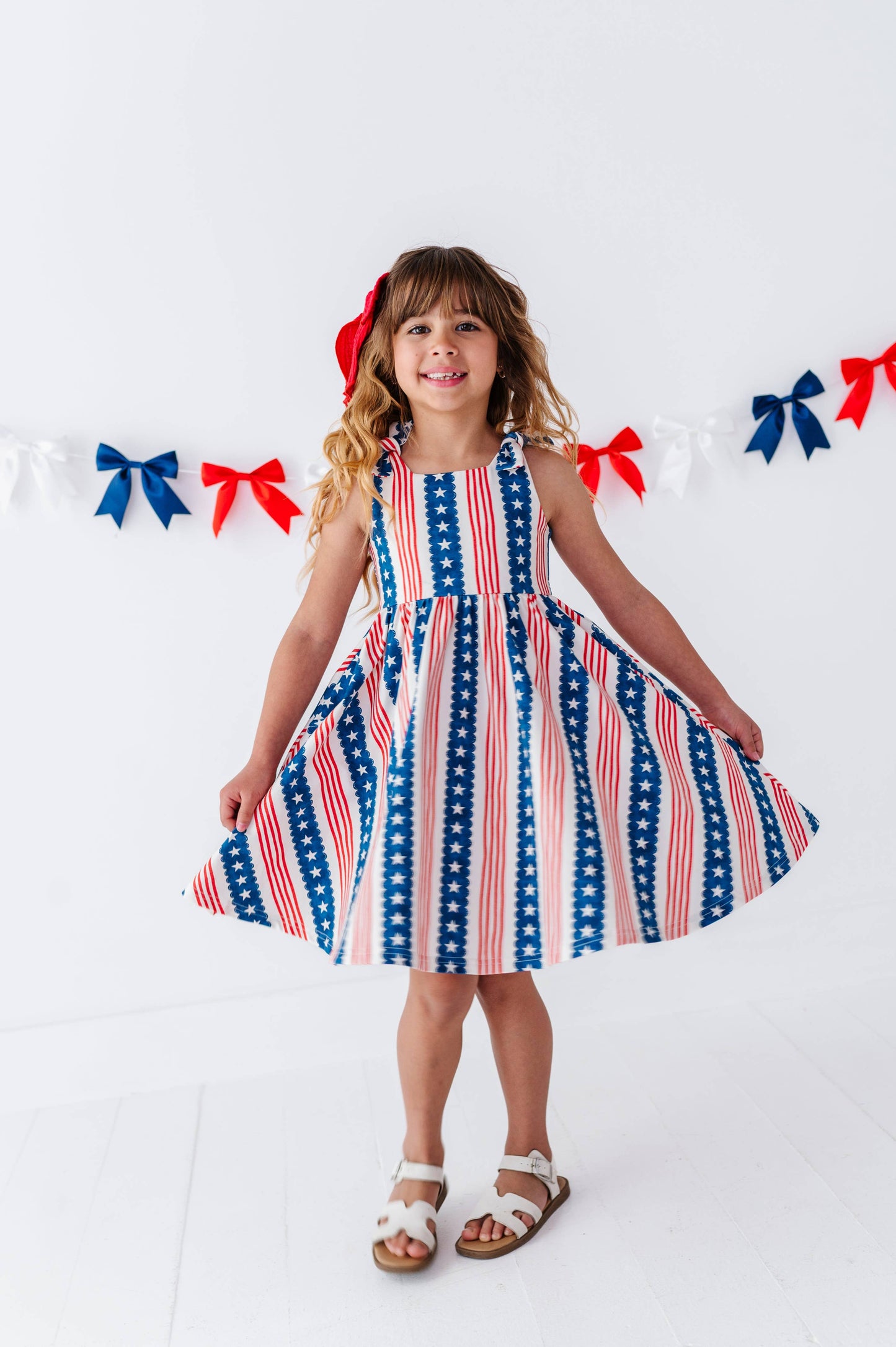 Parade Day Scallop Stripes | TWIRL DRESS