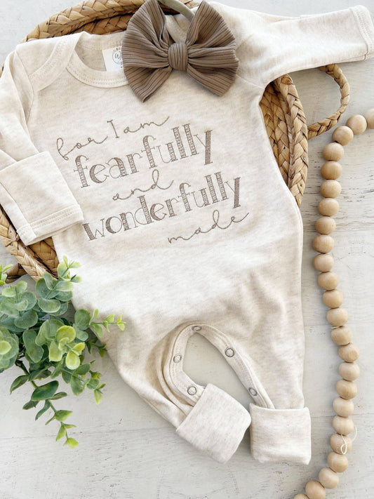 Baby Romper | Fearfully and Wonderfully Made