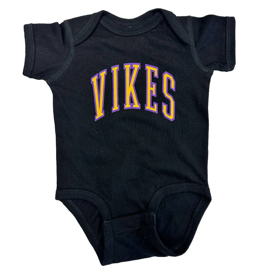 Vikes Onesie: Black