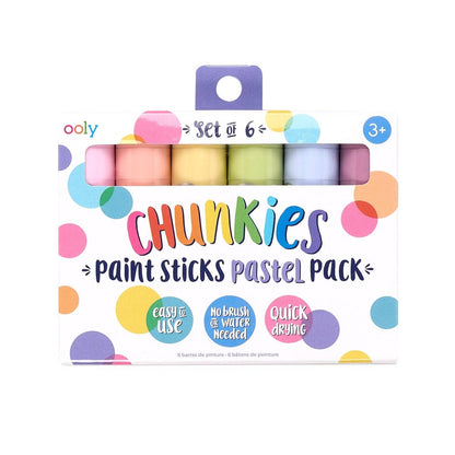 Chunkies Paint Sticks: Pastel - Set of 6