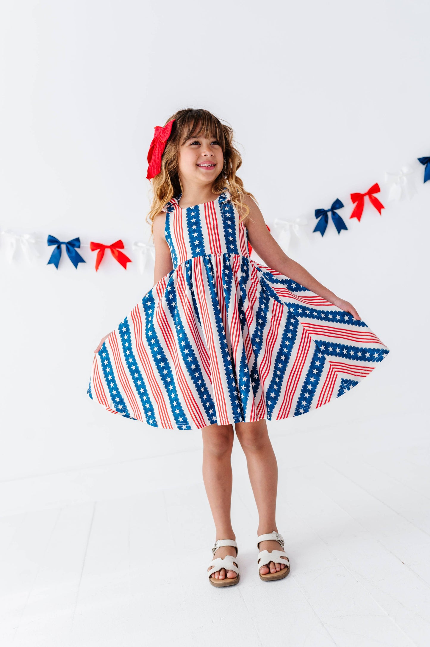Parade Day Scallop Stripes | TWIRL DRESS