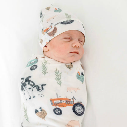Knit Swaddle Blanket - Jo